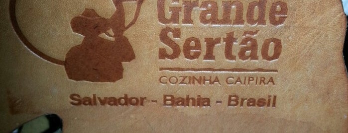 Restaurante Grande Sertão is one of Top 10 favorites places in Salvador, Bahia, Brazil.