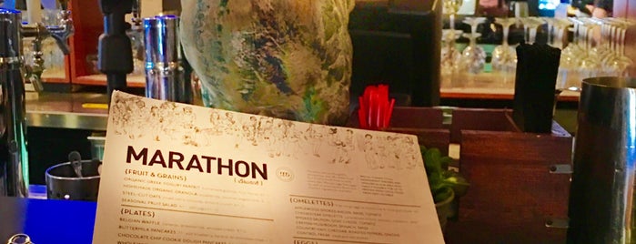 Marathon Grill is one of Places to go.