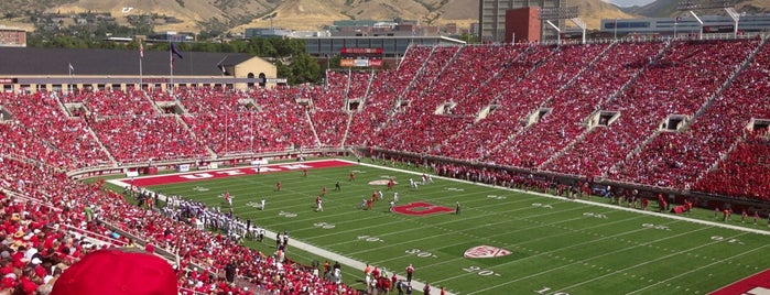 Rice-Eccles Stadium is one of Pac-12 Football.