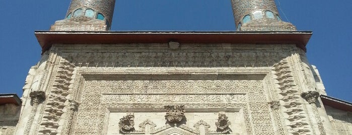 Çifte Minareli Medrese is one of Posti salvati di Hakan.