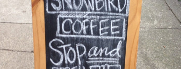 Snowbird Coffee is one of Coffee, Tea, and dessert to-do.