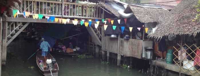 Klong Lat Mayom Floating Market is one of BKK.