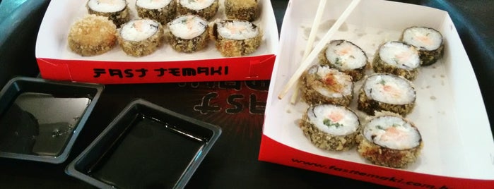 Fast Temaki is one of Onde eu já estive ;-)..