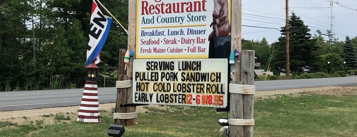 The Log Cabin Restuarant is one of Maine!.