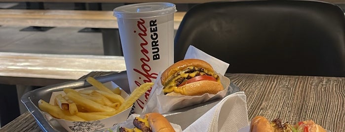 The California Burger is one of Jedda.
