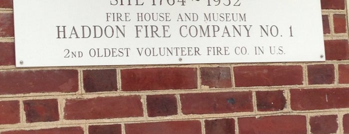 Haddon Fire Company is one of Lugares favoritos de Rozanne.