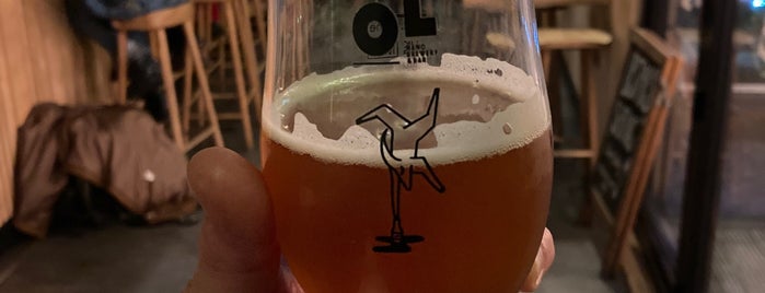 Öl Brewery Bar is one of Manchester craftbeer.