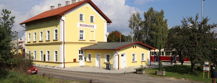 Železniční stanice Bezdružice is one of Trať 177 | Pňovany - Bezdružice.