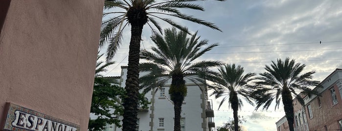 Española Way is one of Miami spots.