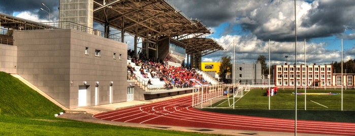 Спорткомплекс «Строитель» is one of Stadiums visited.