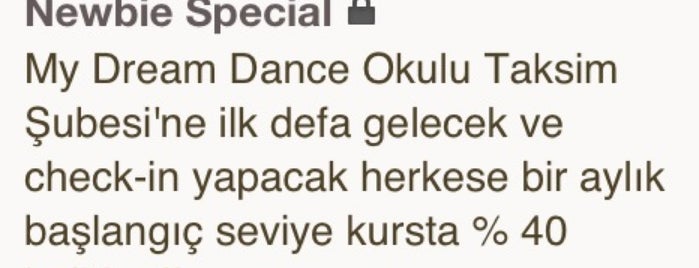 My Dream Dance is one of สถานที่ที่บันทึกไว้ของ MELİH.