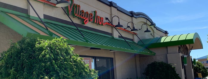 Village Inn is one of food.