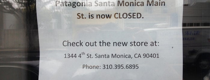 Patagonia is one of Green Light District Santa Monica.