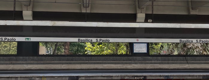 Metro Basilica San Paolo (MB) is one of metro.