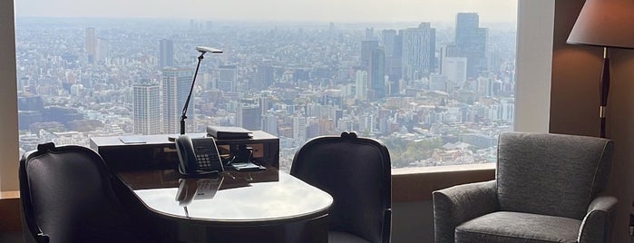 The Ritz-Carlton Tokyo is one of Stevenson's Top Cigar Spots.