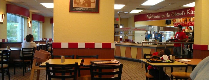KFC is one of Orte, die Chester gefallen.