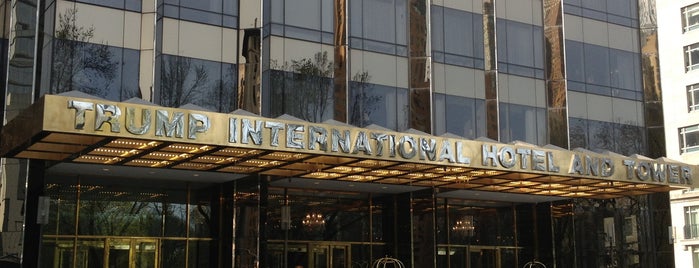 Trump International Hotel & Tower® New York is one of Pete's Saved Places.