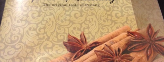 Spices Of Penang is one of Lugares favoritos de David.