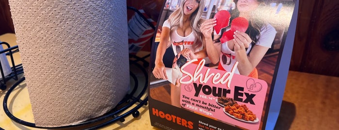 Hooters is one of Easy Hook-Ups.