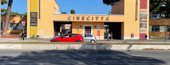 Cinecittà Studios is one of Roma 2018.