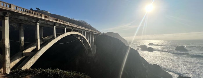 Rocky Creek Bridge is one of California.