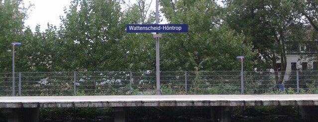 S Wattenscheid-Höntrop is one of Bf's im Ruhrgebiet.