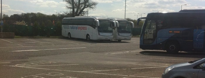 Gatwick Airport Coach Park is one of National Express Stops.