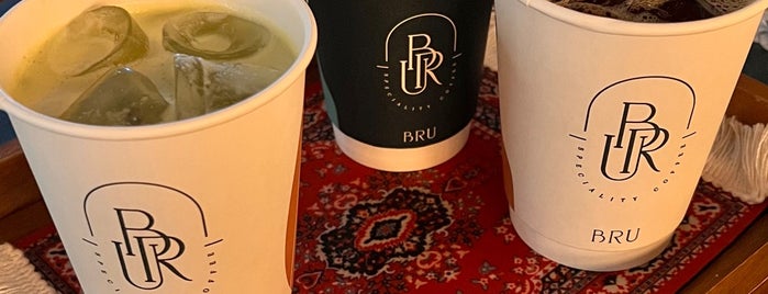 BRU is one of Coffee.