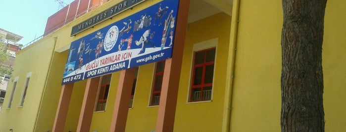 Adnan Menderes Kapalı Spor Salonu is one of สถานที่ที่ Emir ถูกใจ.