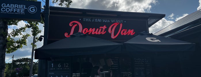 The Famous Berry Donut Van is one of The Gong Hit List.