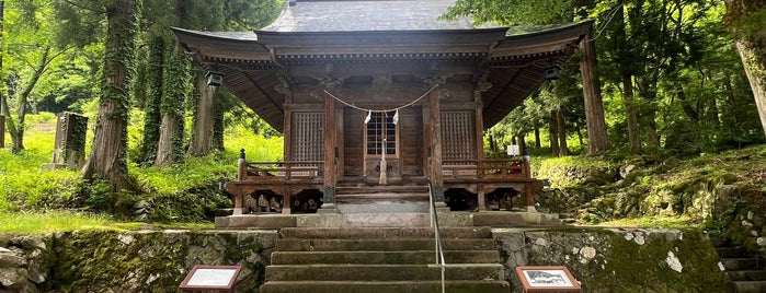 地主神社 is one of 中部.