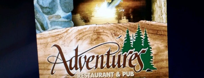 Adventures Restaurant & Pub is one of Posti che sono piaciuti a Cherri.