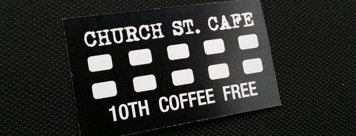 Church Street Cafe is one of gone but not forgotten.