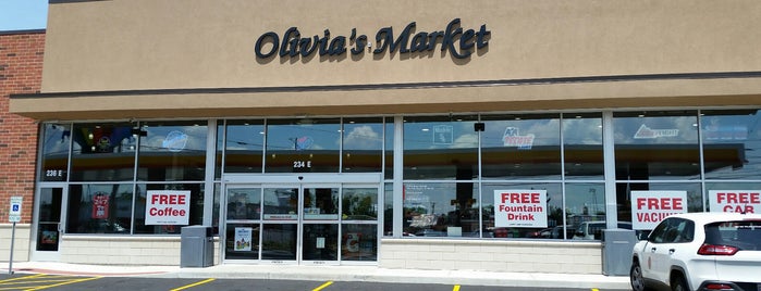 Olivia's Market / Shell is one of Orte, die Justin gefallen.