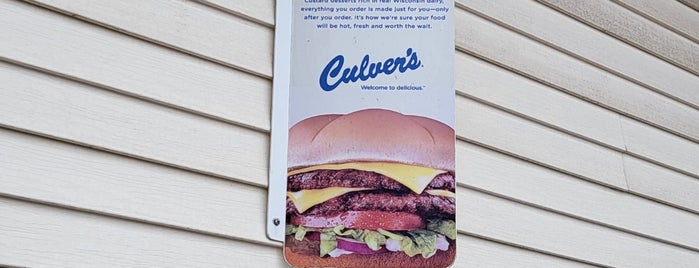 Culver's is one of DESTINATIONS.
