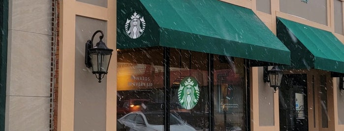 Starbucks is one of Woodstock Square.