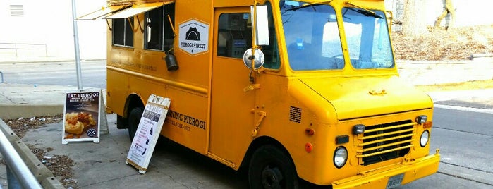 Pierogi Street Food Truck + Eatery is one of Tempat yang Disukai Nora.