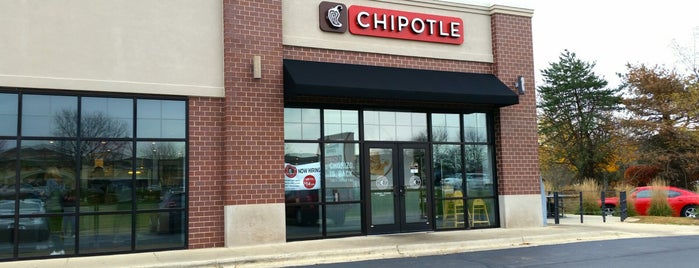 Chipotle Mexican Grill is one of NW Chicago with Vegan/Plant-based Options.