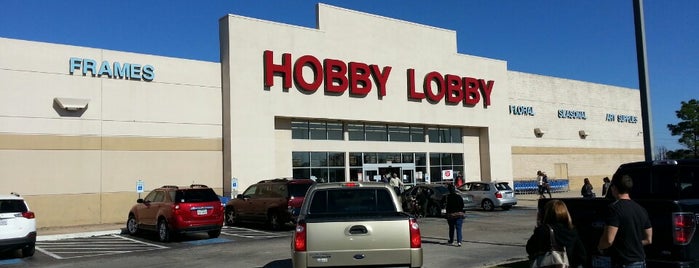 Hobby Lobby is one of Houston.