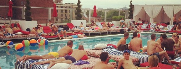 Penthouse Pool Club is one of DC's favorites.