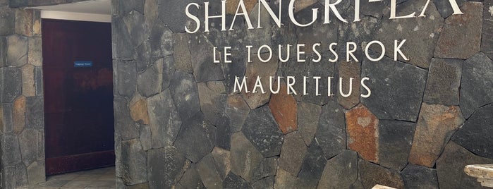 The Shangri La Hotel Le Touessrok is one of International: Hotels.