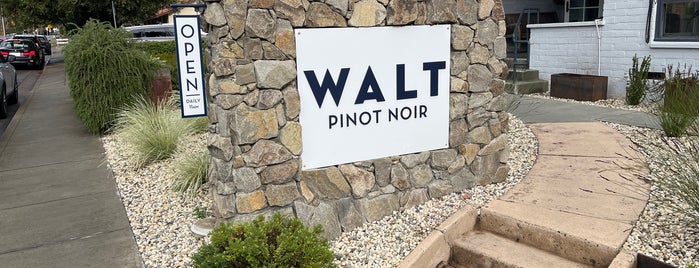 Walt Pinot Noir is one of Sonoma wineries.