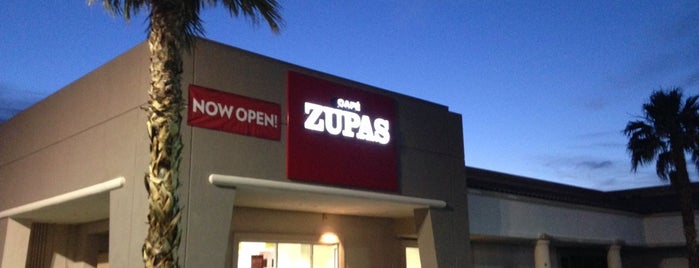 Café Zupas is one of Vegas.