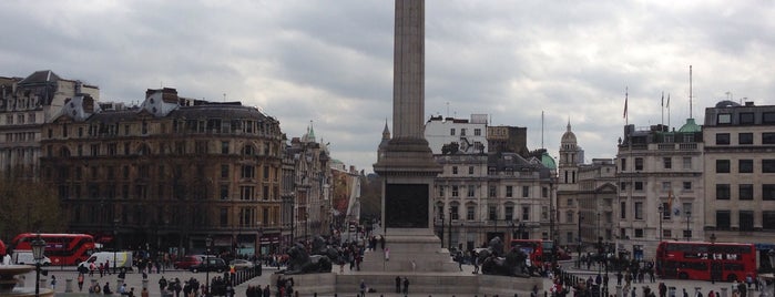 Trafalgar Square is one of London to see.