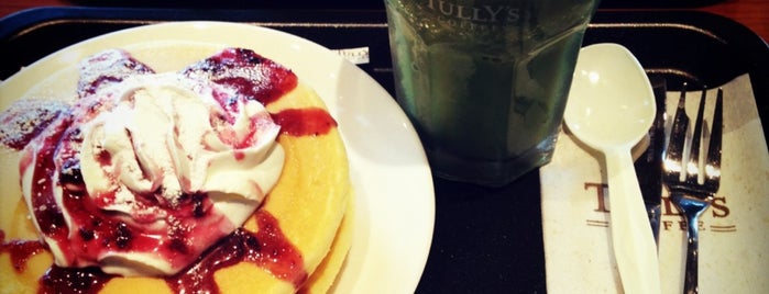 Tully's Coffee is one of 電源 コンセント スポット.