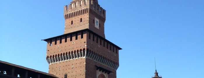 Sforza Castle is one of Milan / Milano.