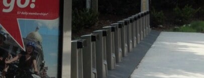 Capital Bikeshare - Clarendon Metro is one of CaBi Stations.