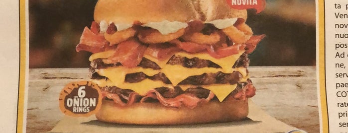 Burger King is one of nuova vita.