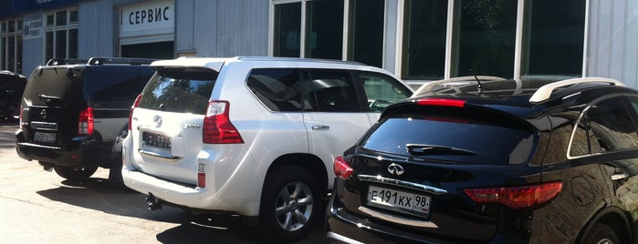 NISSAN INFINITI Лахта Сервис is one of Посмотреть.