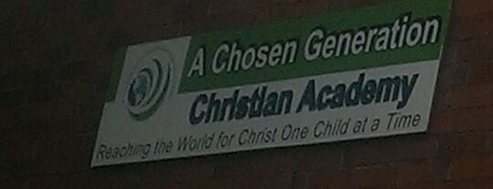 A Chosen Generation Christian Academy is one of Tempat yang Disukai Chester.